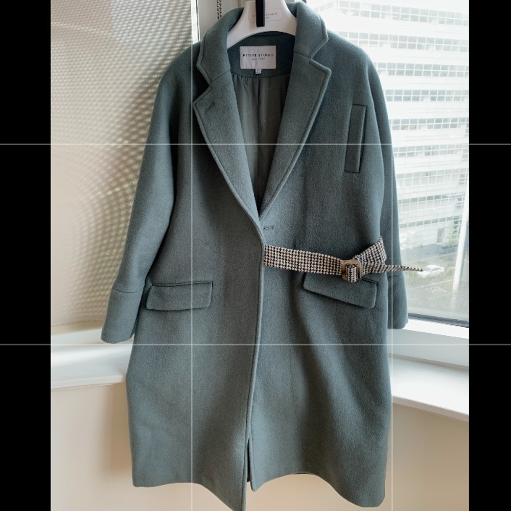 NEW Petite Studio Carmen wool coat XXS